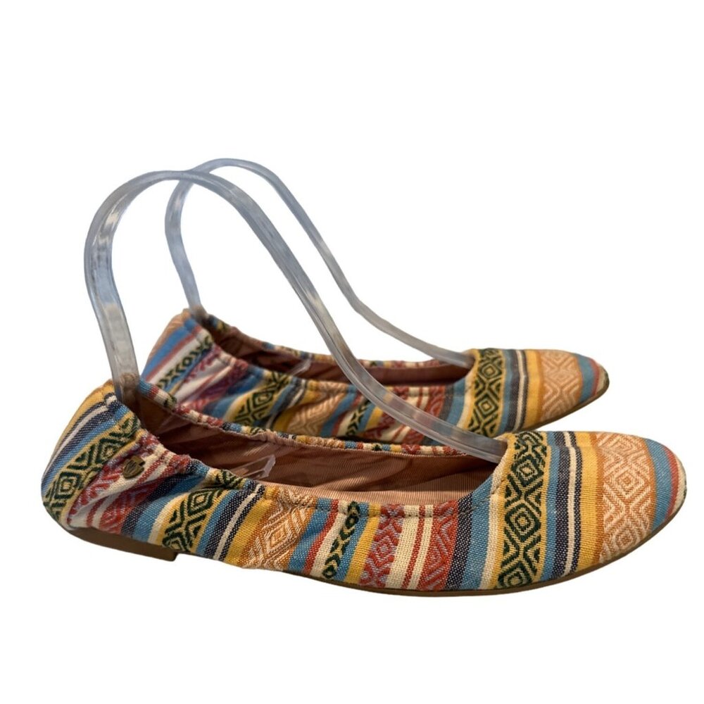 Minnetonka Womens Anna Ballet Flat Size 10